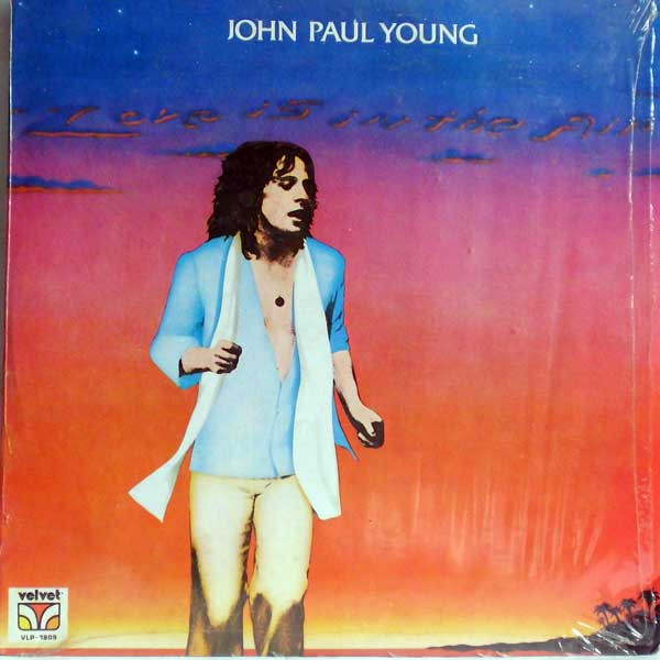 John Paul Young - Love is in the Air - promo copy - Vinyl Record LP