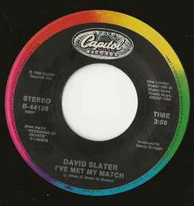 David Slater - I'm Still Your Fool / I've Met My Match album cover