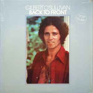 Gilbert O'Sullivan - Back To Front album cover