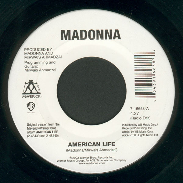 Madonna – American Life / Die Another Day (2003, Vinyl) - Discogs