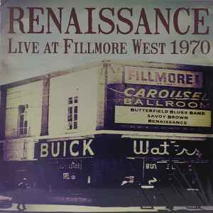 Renaissance (4) - Live At Fillmore West 1970 album cover