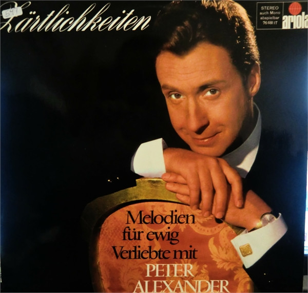 Peter Alexander-rêves interdits/une occasion 1967 Single 7" LP 