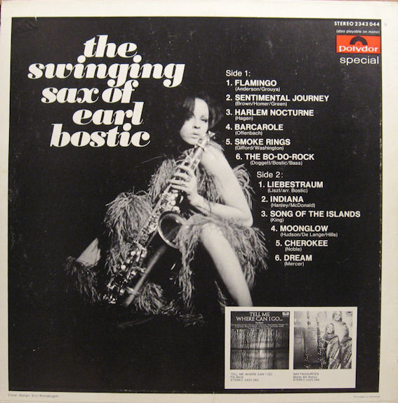 ladda ner album Earl Bostic - The Swinging Sax Of Earl Bostic