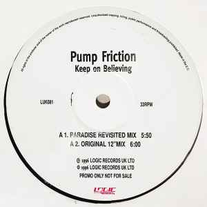 Pump Friction - Keep On Believing album cover