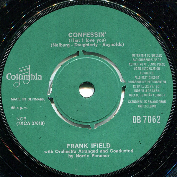 last ned album Frank Ifield - Confessin Waltzing Matilda