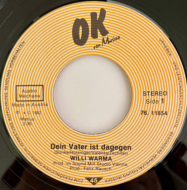 descargar álbum Willi Warma - Dein Vater Ist Dagegen