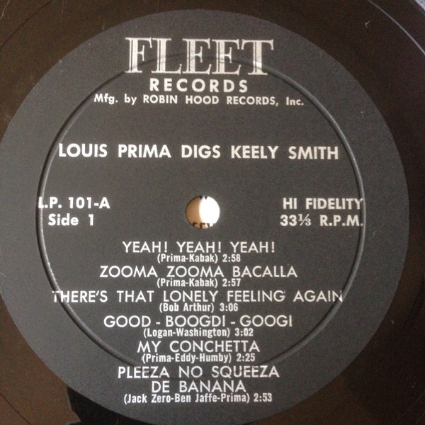 baixar álbum Louis Prima & Keely Smith - Louis Prima Digs Keely Smith