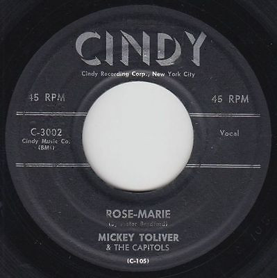 Mickey Toliver & The Capitols – Rose Marie (Blue, Vinyl) - Discogs