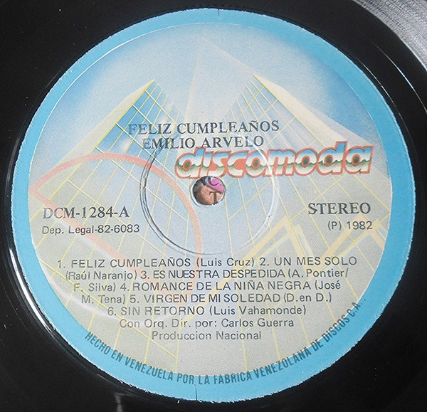 last ned album Emilio Arvelo - Feliz Cumpleaños