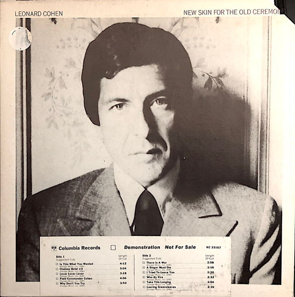 Leonard Cohen – New Skin For The Old Ceremony (1974, Vinyl