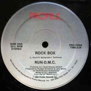 Run-DMC - Rock Box album cover