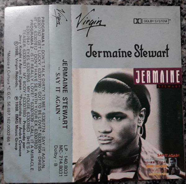 Jermaine Stewart - Say It Again | Releases | Discogs