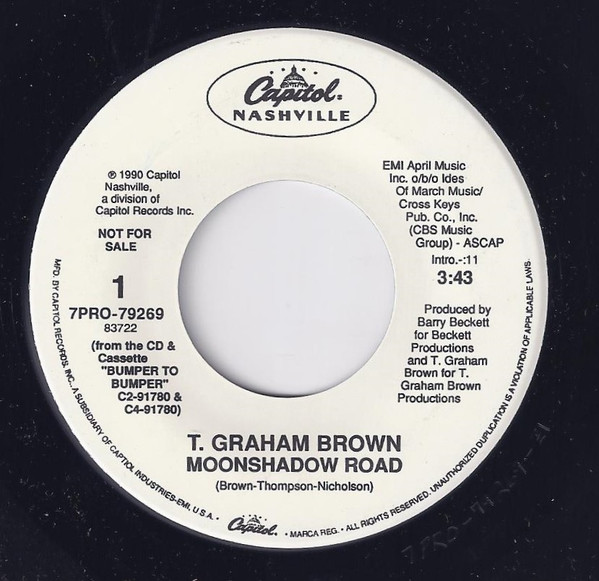 last ned album T Graham Brown - Moonshadow Road