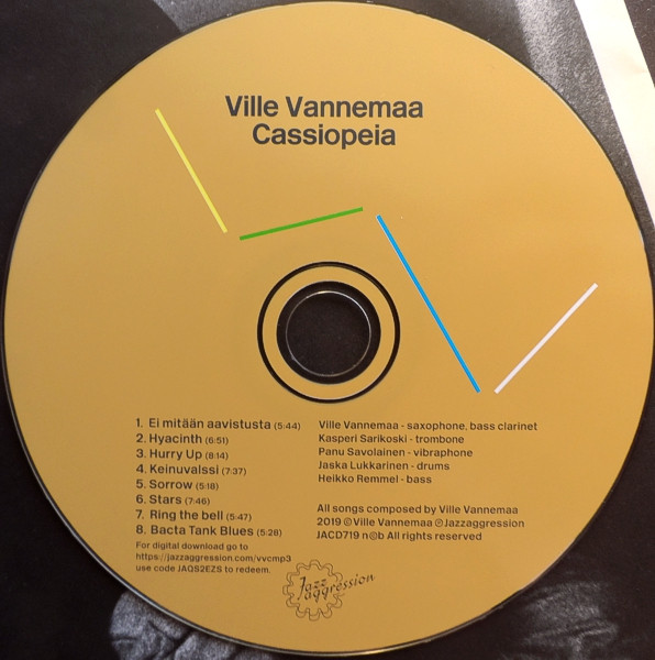 Ville Vannemaa Cassiopeia - Ville Vannemaa Cassiopeia | Jazzaggression Records (JALP719) - 5