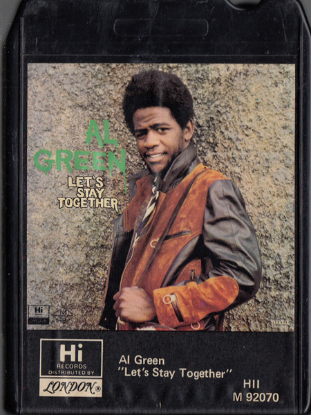 Al Green – Let's Stay Together (1972, 8-Track Cartridge