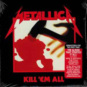 Metallica - Kill 'Em All album cover