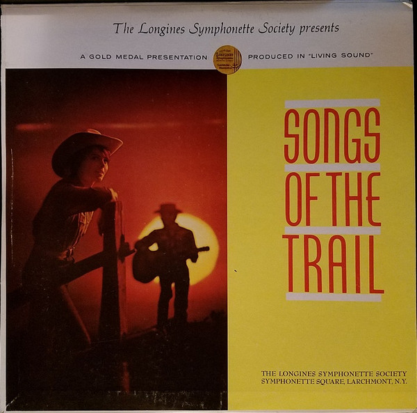 The Longines Symphonette Songs Of The Trail 1968 Vinyl Discogs