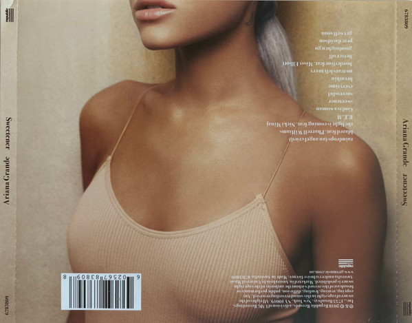 Ariana Grande – Sweetener (2018, CD) - Discogs