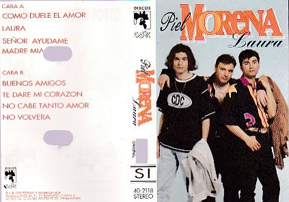 Piel Morena – Laura (1996, Cassette) - Discogs