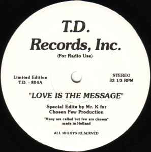 MFSB - Love Is The Message / My First Mistake album cover