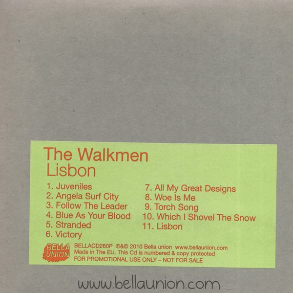 lataa albumi The Walkmen - Lisbon