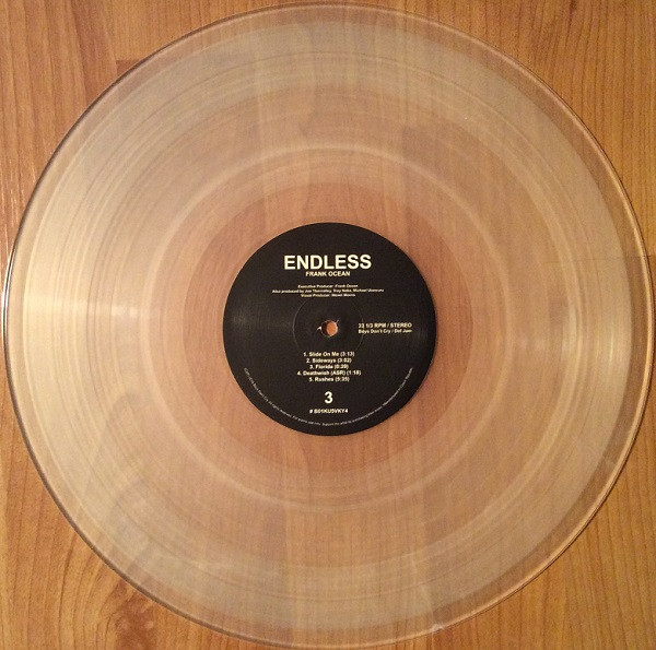 選べる支払い方法 frank ocean endless lp レコード | artfive.co.jp