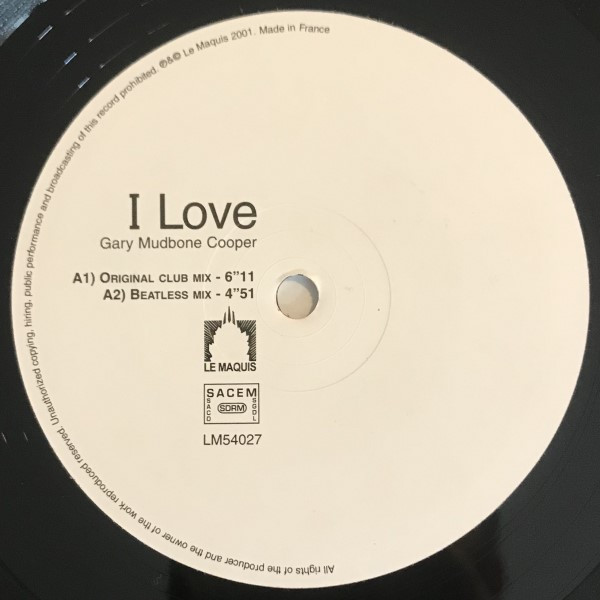 descargar álbum Gary Mudbone Cooper - I Love