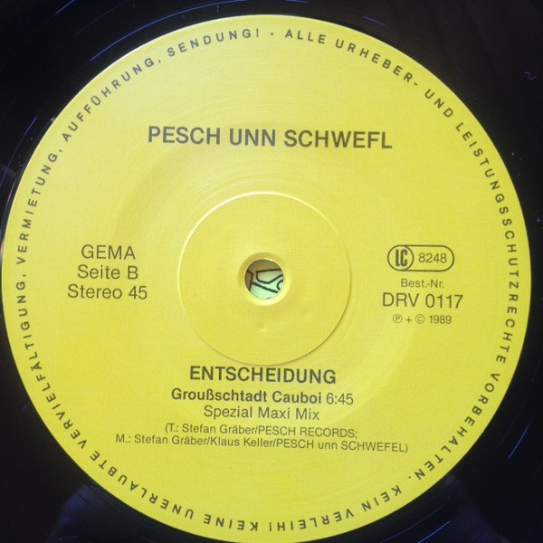 baixar álbum Pesch Unn Schwefl - Entscheidung