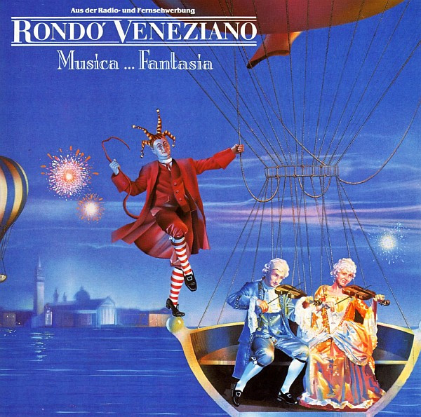 Обложка конверта виниловой пластинки Rondo Veneziano - Musica ... Fantasia