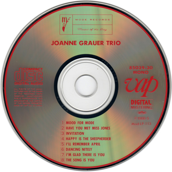ladda ner album Joanne Grauer Trio - Joanne Grauer Trio