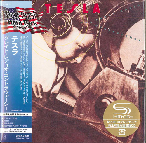 Tesla – The Great Radio Controversy (2009, Paper Sleeve, SHM-CD