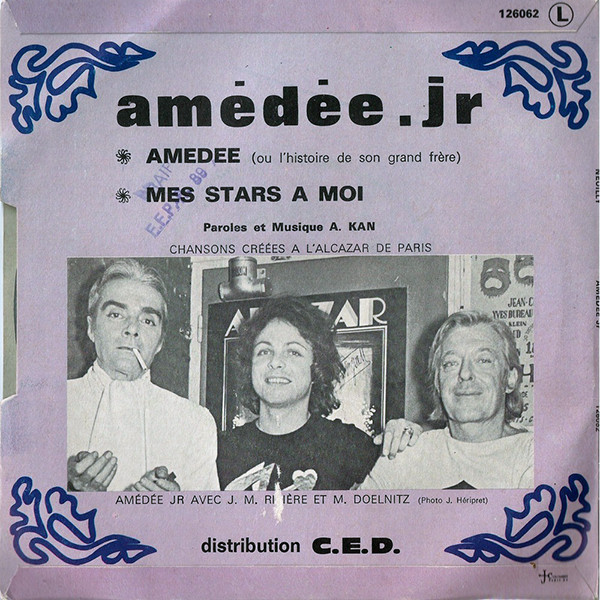 baixar álbum Amédée Jr - Amédée Mes Stars A Moi