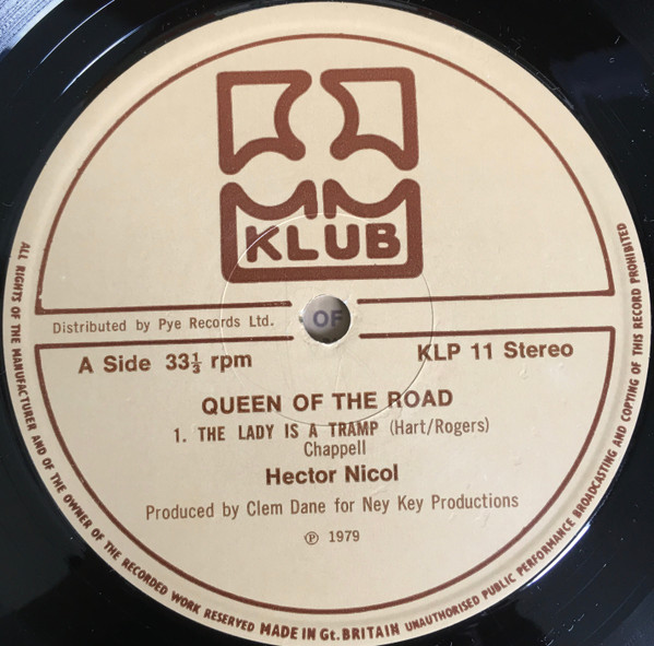 descargar álbum Hector Nicol - Queen Of The Road