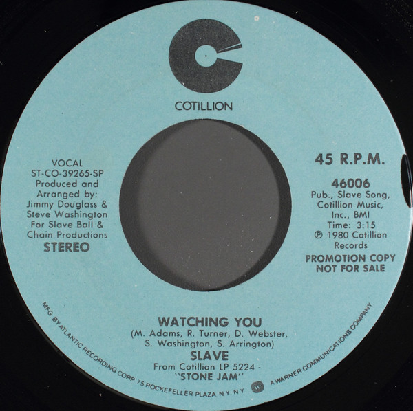 Slave – Watching You (1980, Vinyl) - Discogs