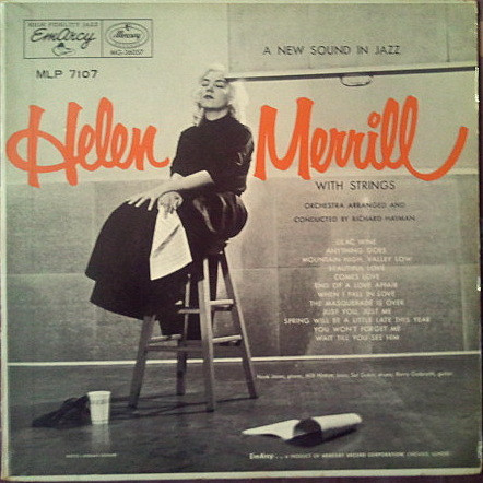 Helen Merrill – Helen Merrill With Strings (1955, Vinyl) - Discogs