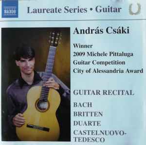 András Csáki - Guitar Recital album cover