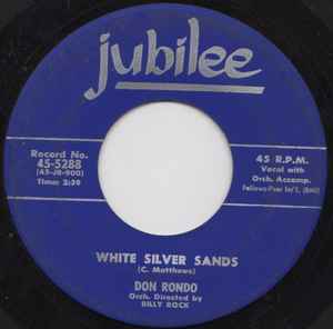 White Silver Sands / Stars Fell On Alabama - Don Rondo
