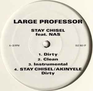 Large Professor - Stay Chisel / Akinyele album cover