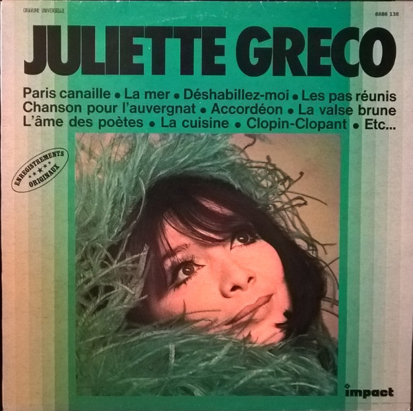 opkald Surrey Forgænger Juliette Greco – Juliette Greco (Vinyl) - Discogs