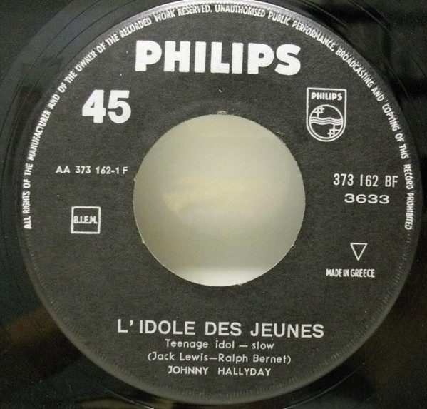 Johnny Hallyday / L'idole - LP Vinyl Record $34.67