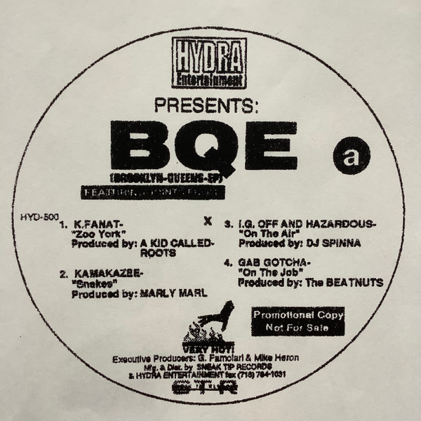 ladda ner album Various - BQE Brooklyn Queens EP