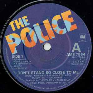 Don't Stand So Close To Me (Vinyl, 7
