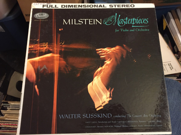 Nathan Milstein – Milstein Masterpieces For Violin And Orchestra