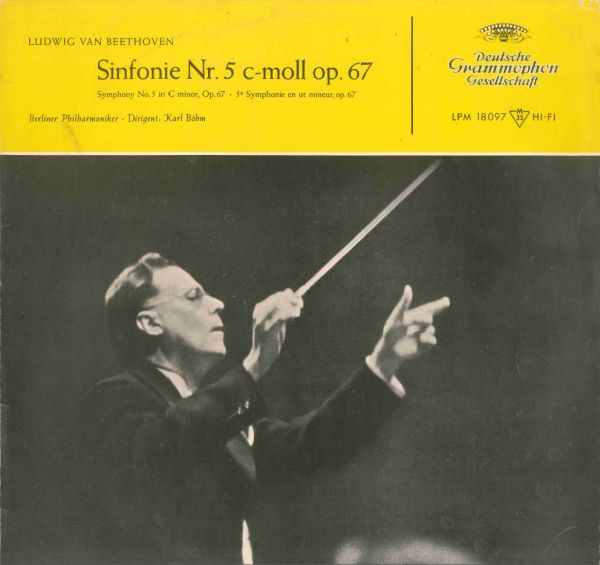 Ludwig van Beethoven, Berliner Philharmoniker, Karl Böhm – Sinfonie Nr. 5  C-Moll Op. 67 (1953, Vinyl) - Discogs