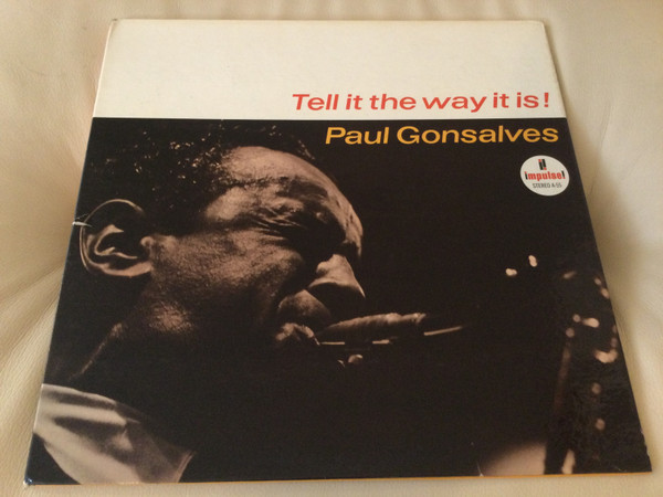 Paul Gonsalves – Tell It The Way It Is! (1963, First, gatefold