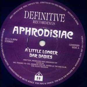 Aphrodisiac A Little Longer 1995 Vinyl Discogs