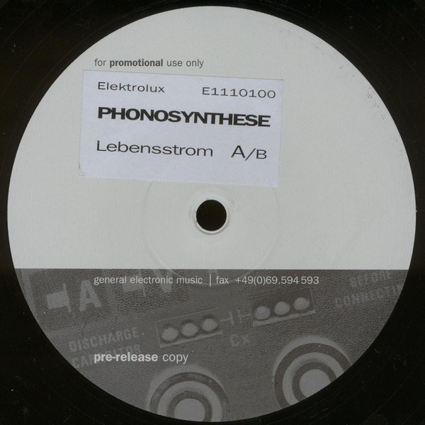 télécharger l'album Phonosynthese - Lebensstrom AB