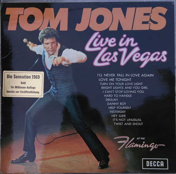 Tom Jones - Live In Las Vegas | Releases | Discogs