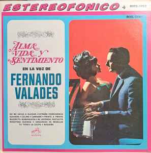 Fernando Valadés - Alma... Vida... Y Sentimiento album cover