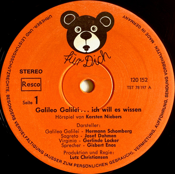 lataa albumi Karsten Niebers - Galileo Galilei Ich Will Es Wissen